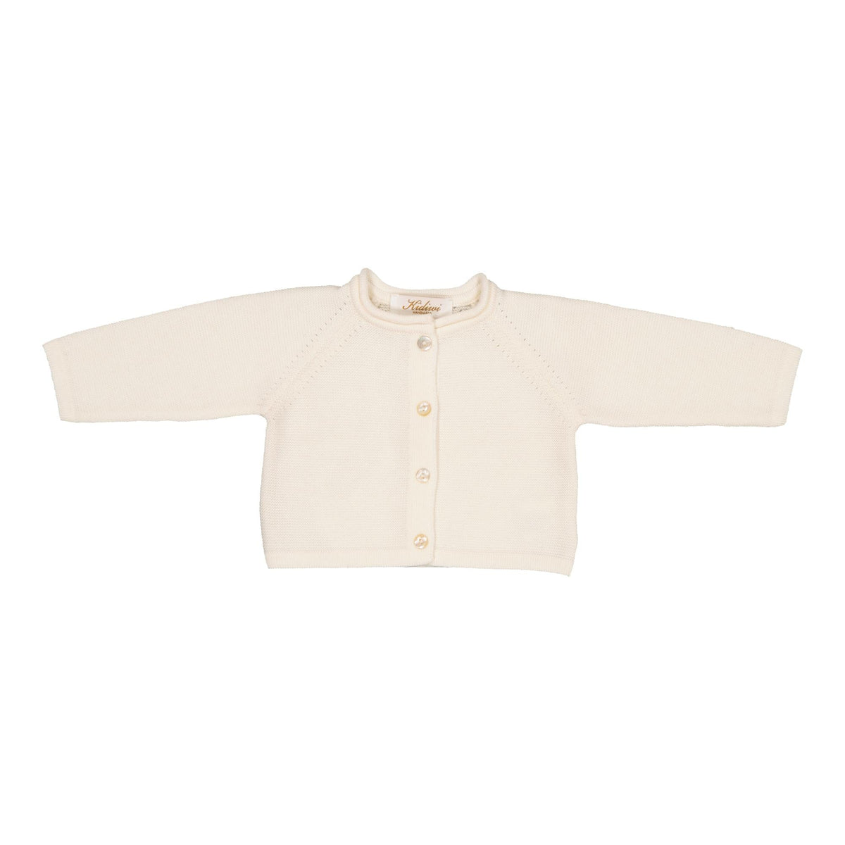 Ariel, gilet 100% laine, en latte