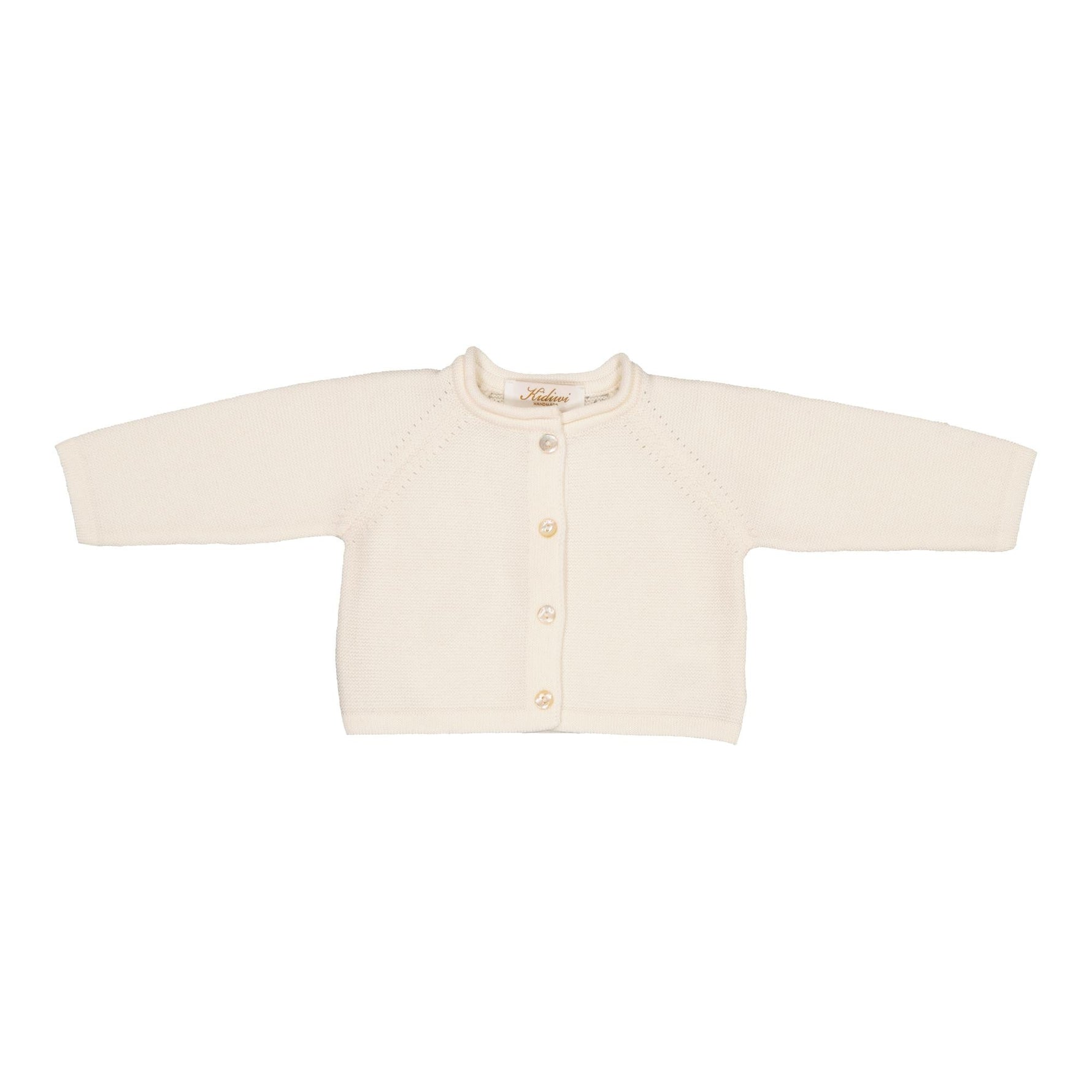 Ariel, gilet 100% laine, en latte