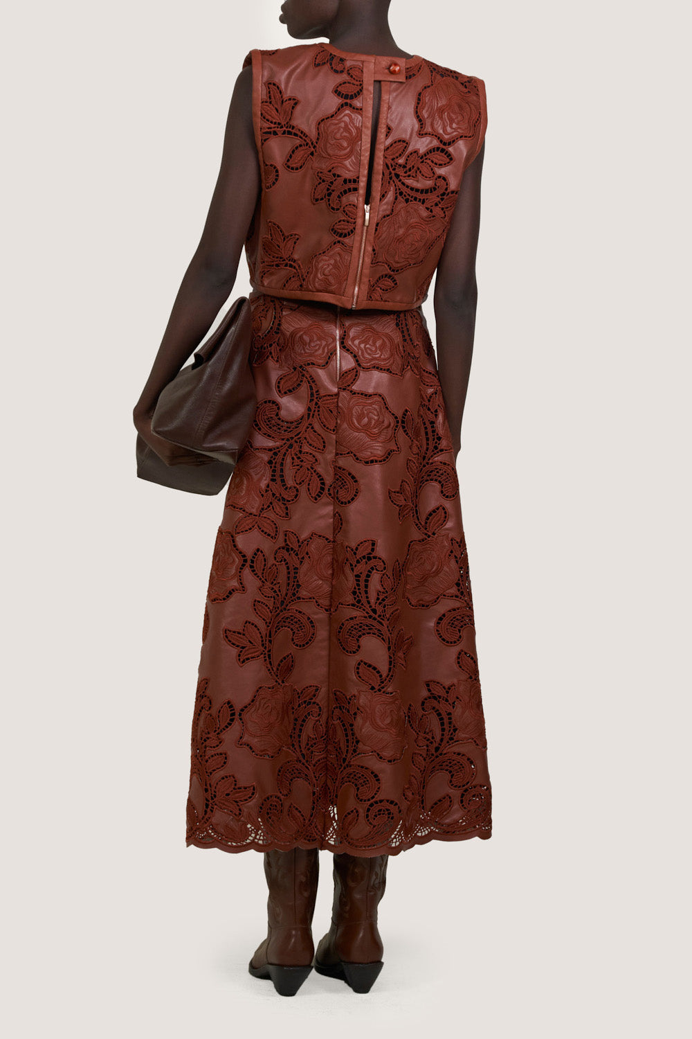 Atardecer De Azafran Skirt - Johanna Ortiz