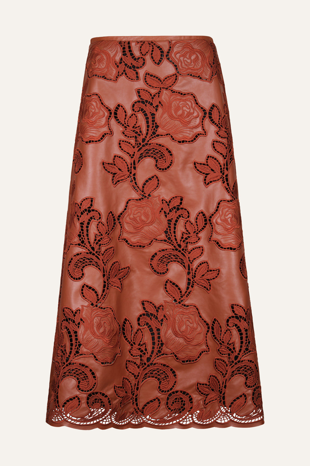 Atardecer De Azafran Skirt - Johanna Ortiz