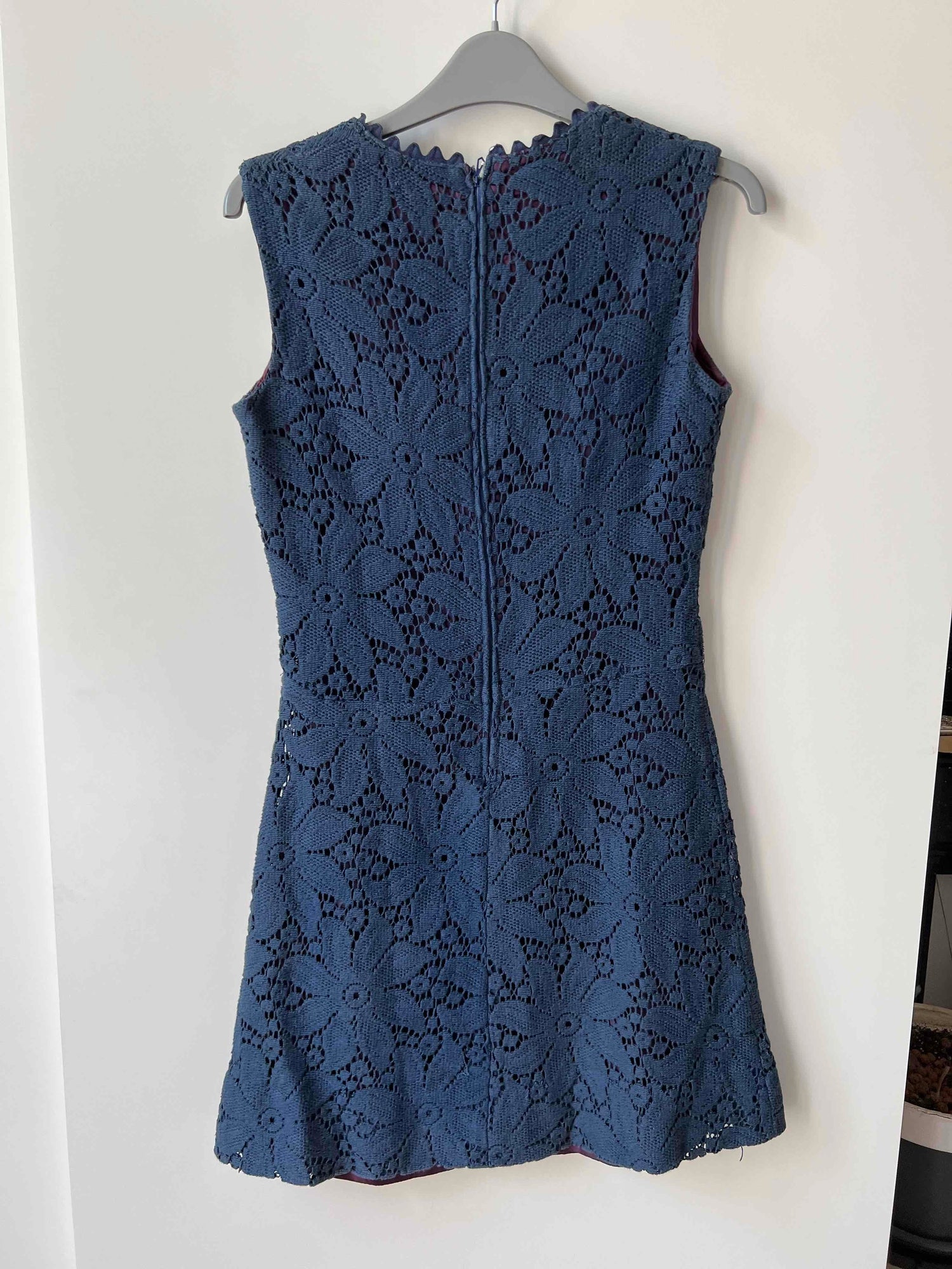 Robe mini en crochet