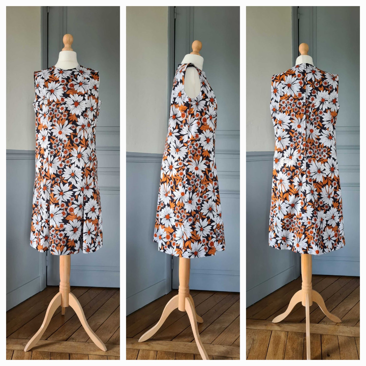 Floral A-line dress