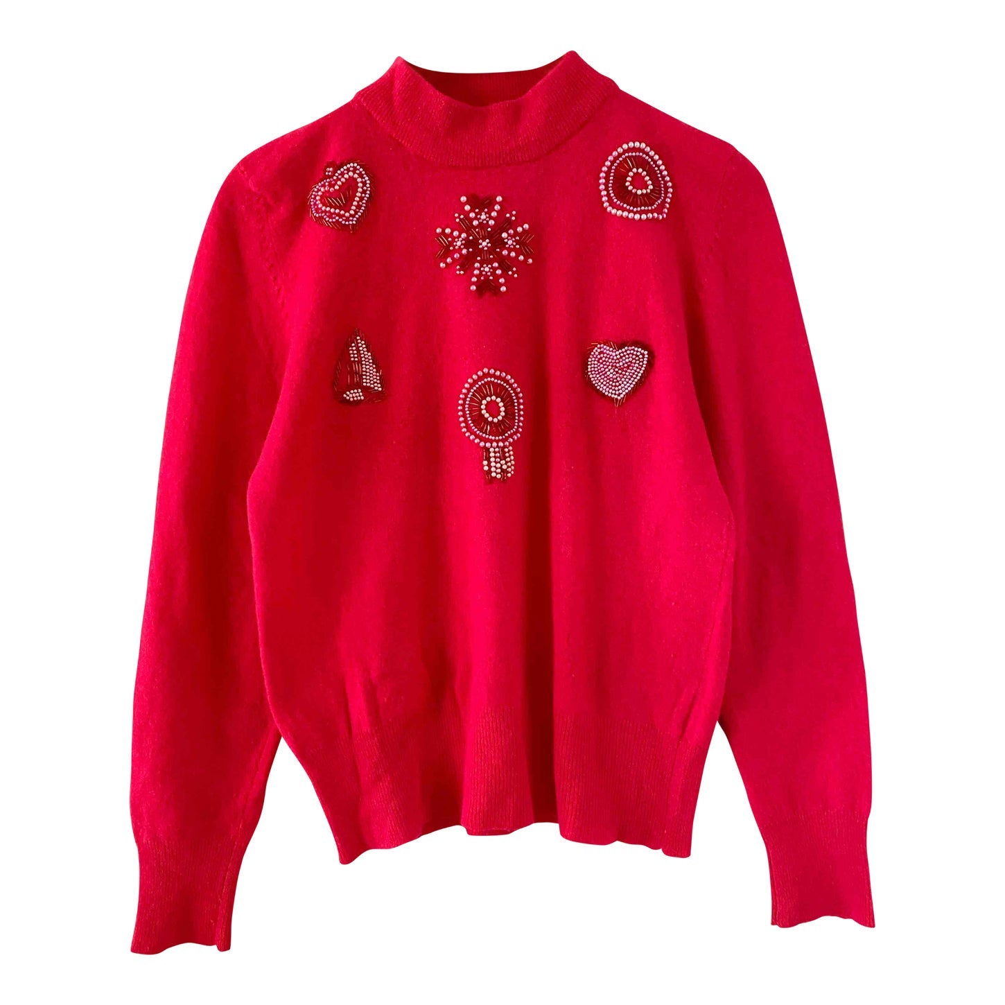 Embroidered sweater 90's