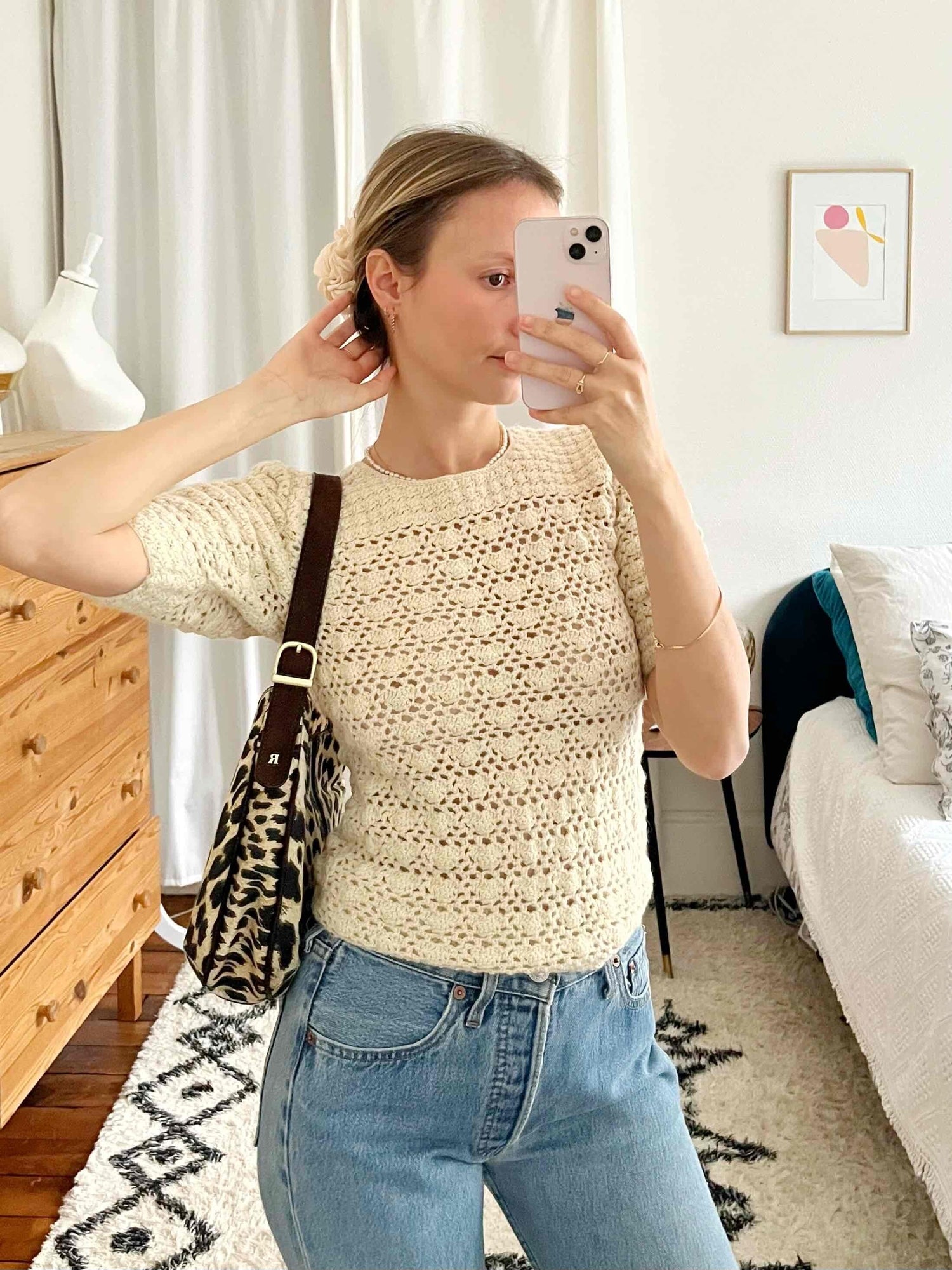 Top en crochet