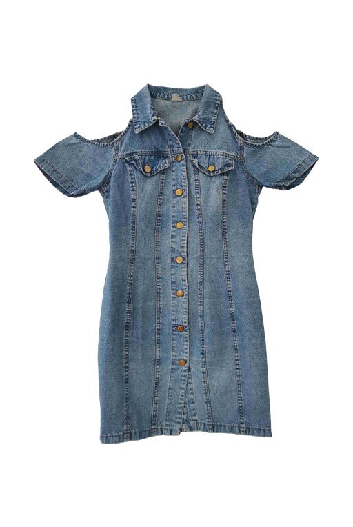 Denim dress