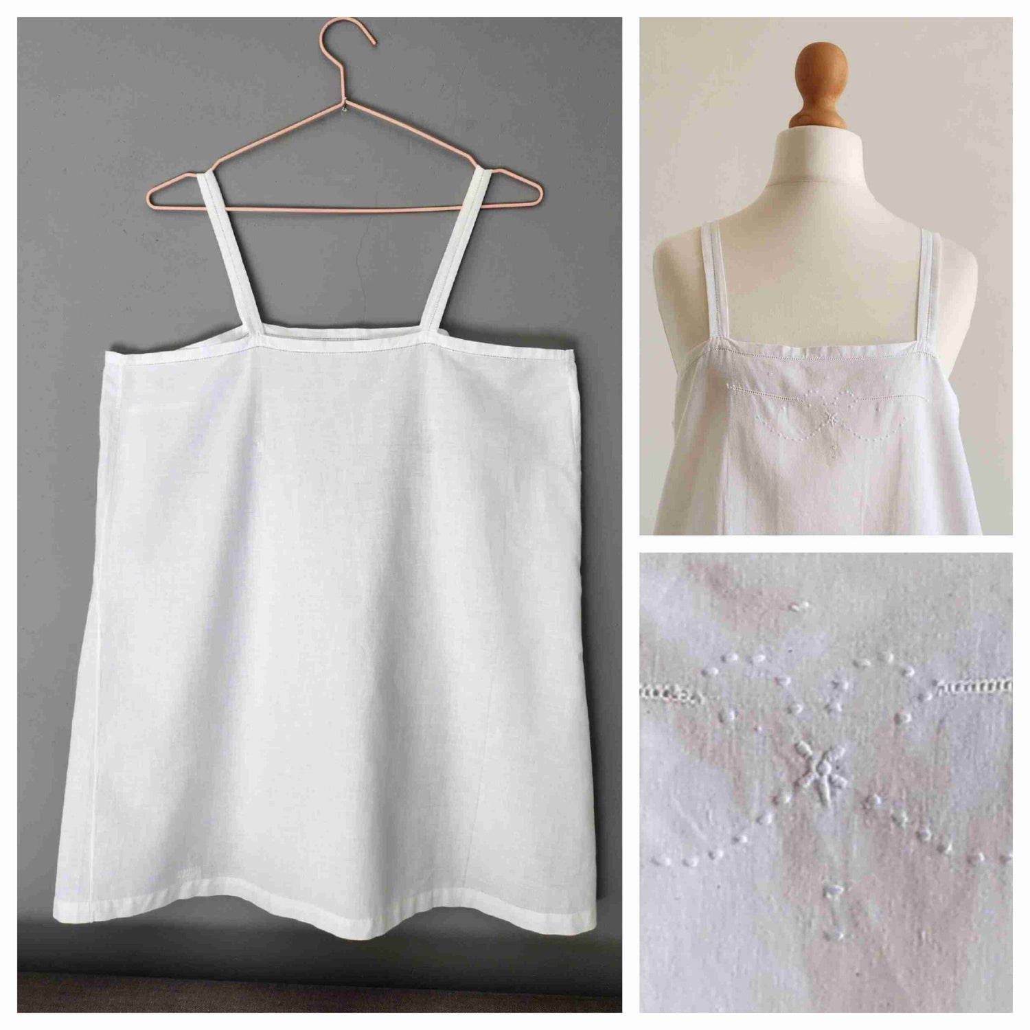 Embroidered nightgown