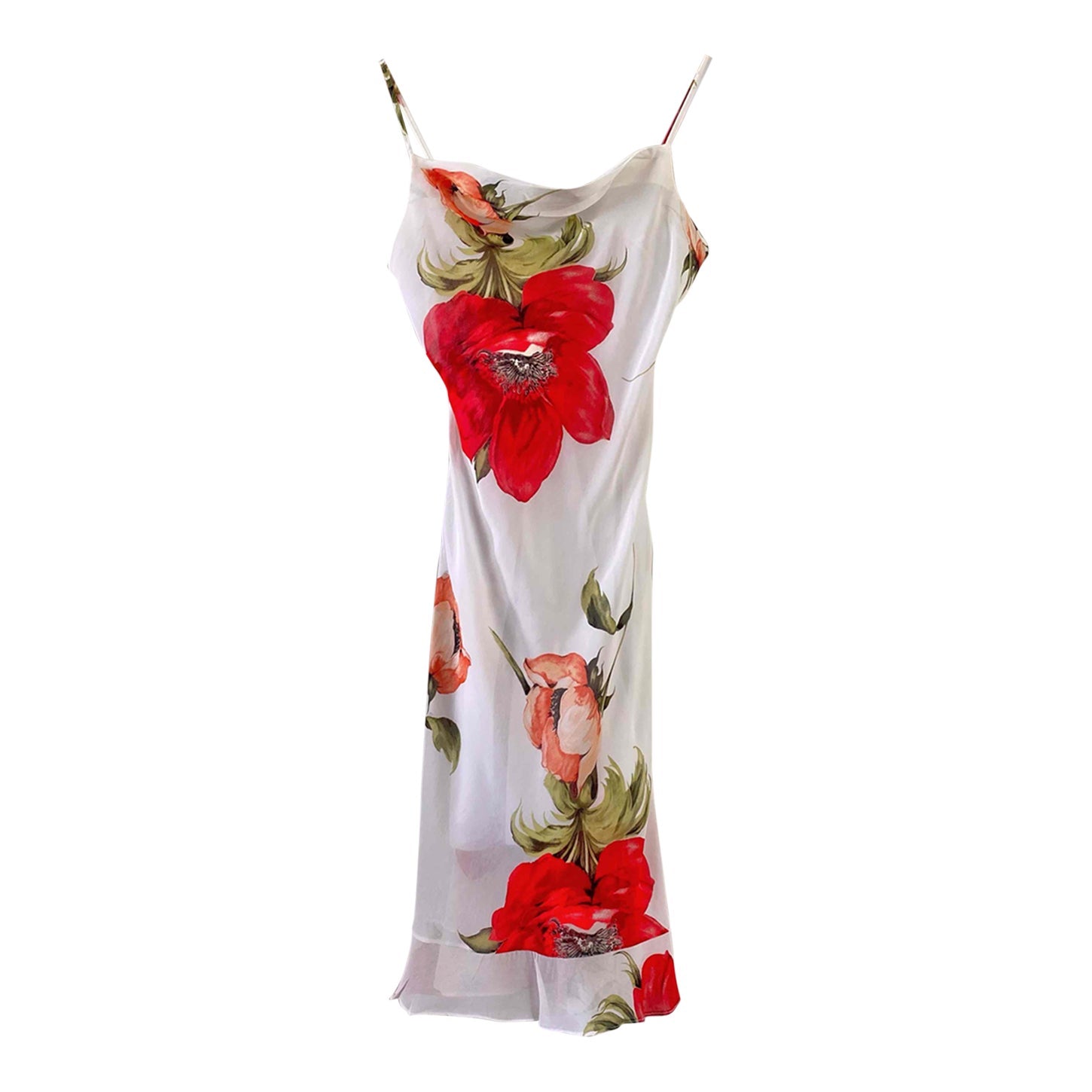Floral print nightgown