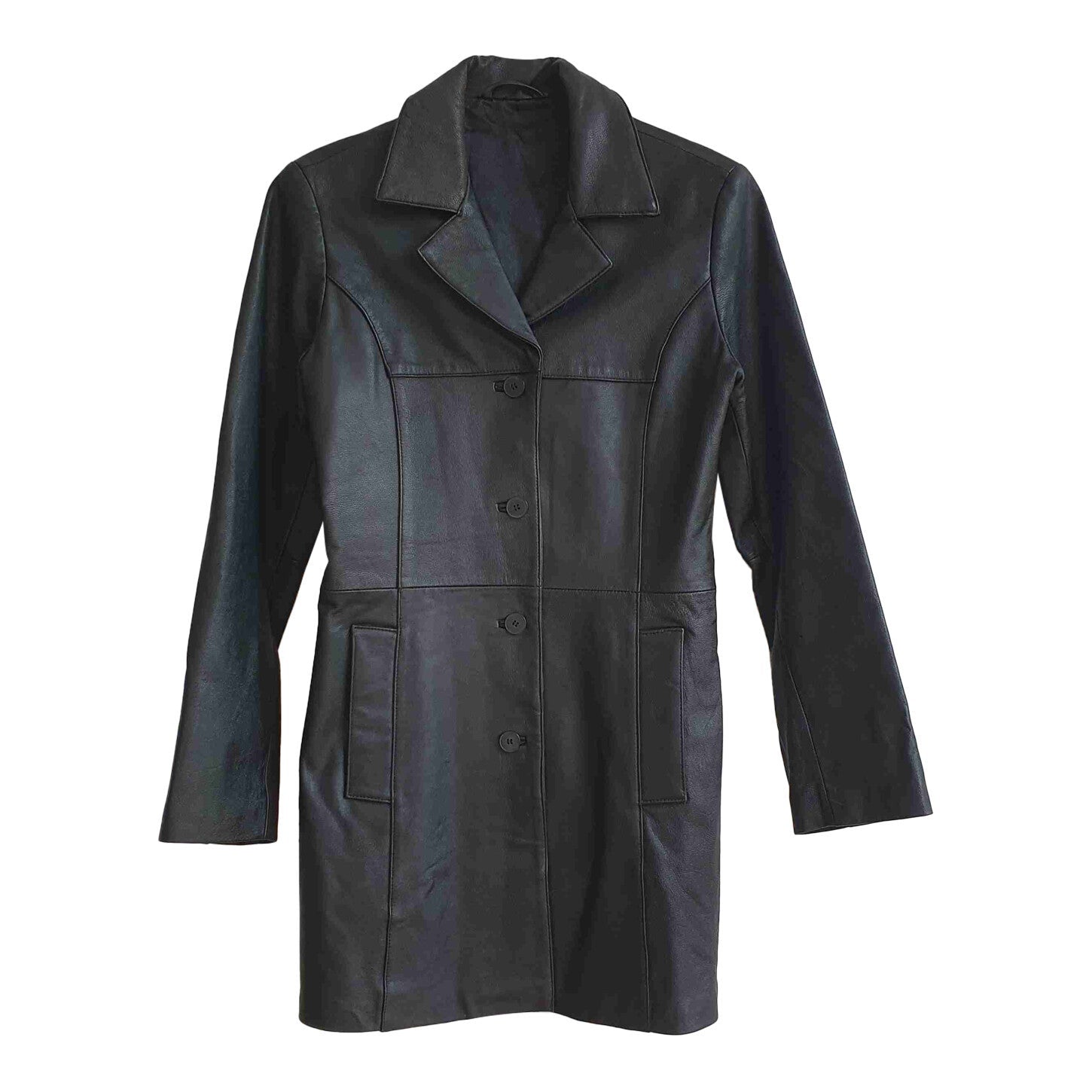 Manteau en cuir