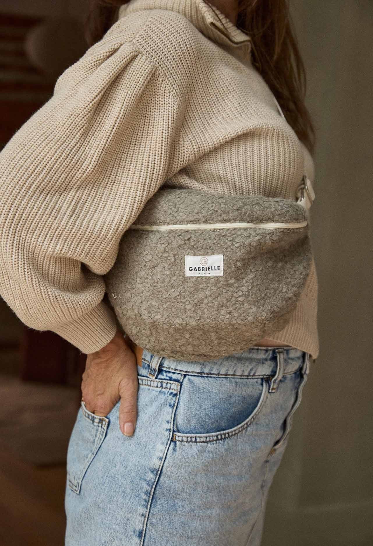 Banane Bouclette Taupe