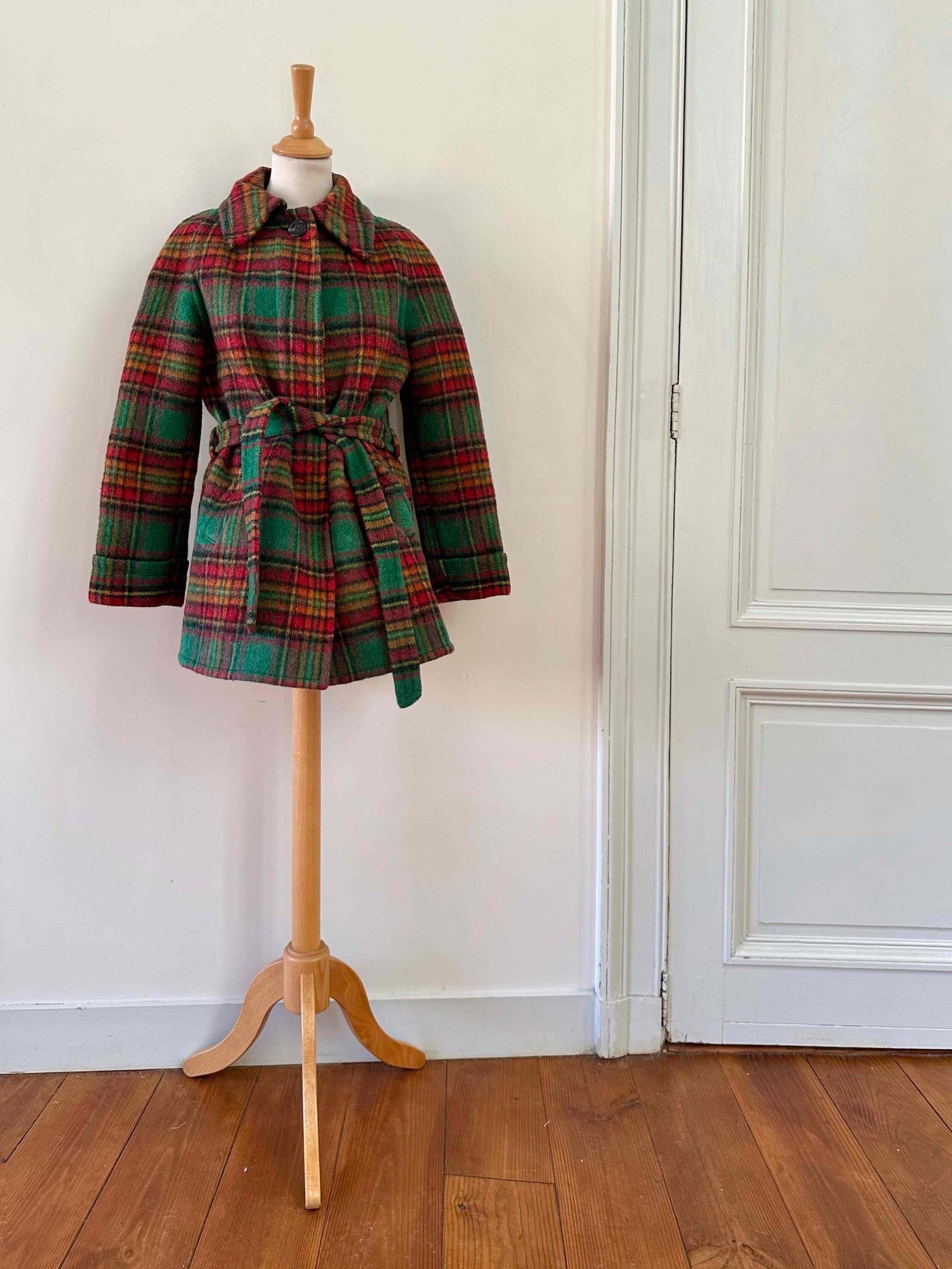 Saharienne en laine et mohair