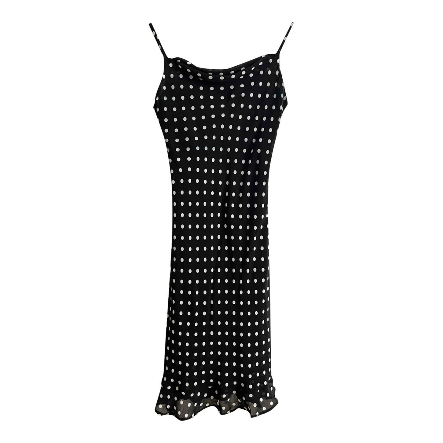 Polka dot midi dress