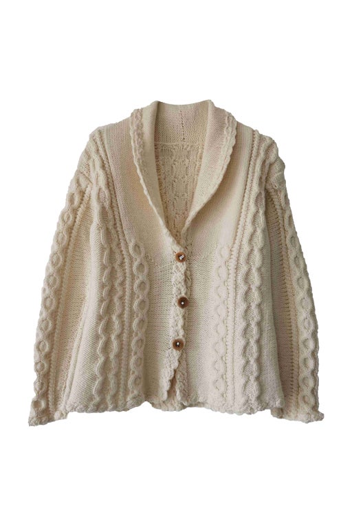 Wool cardigan