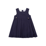 Betty, Robe plissée marine