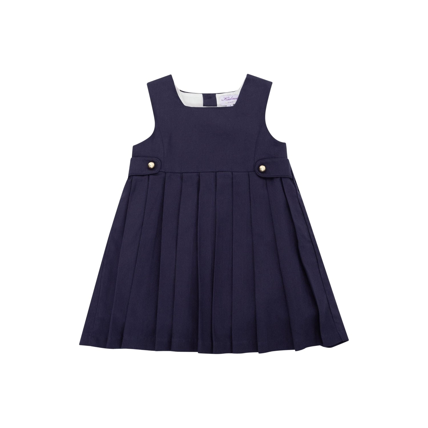 Betty, Robe plissée marine