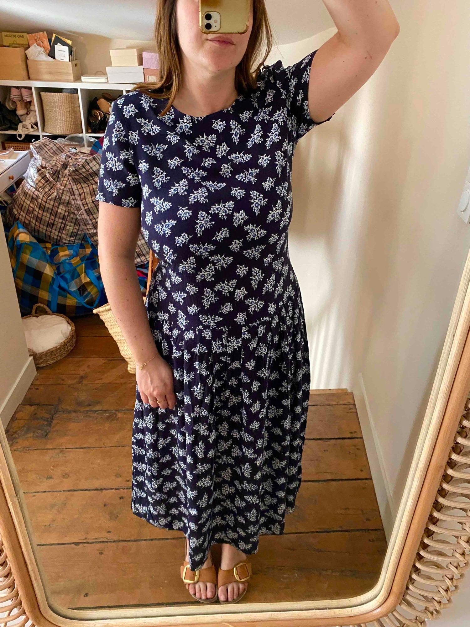 Floral long dress