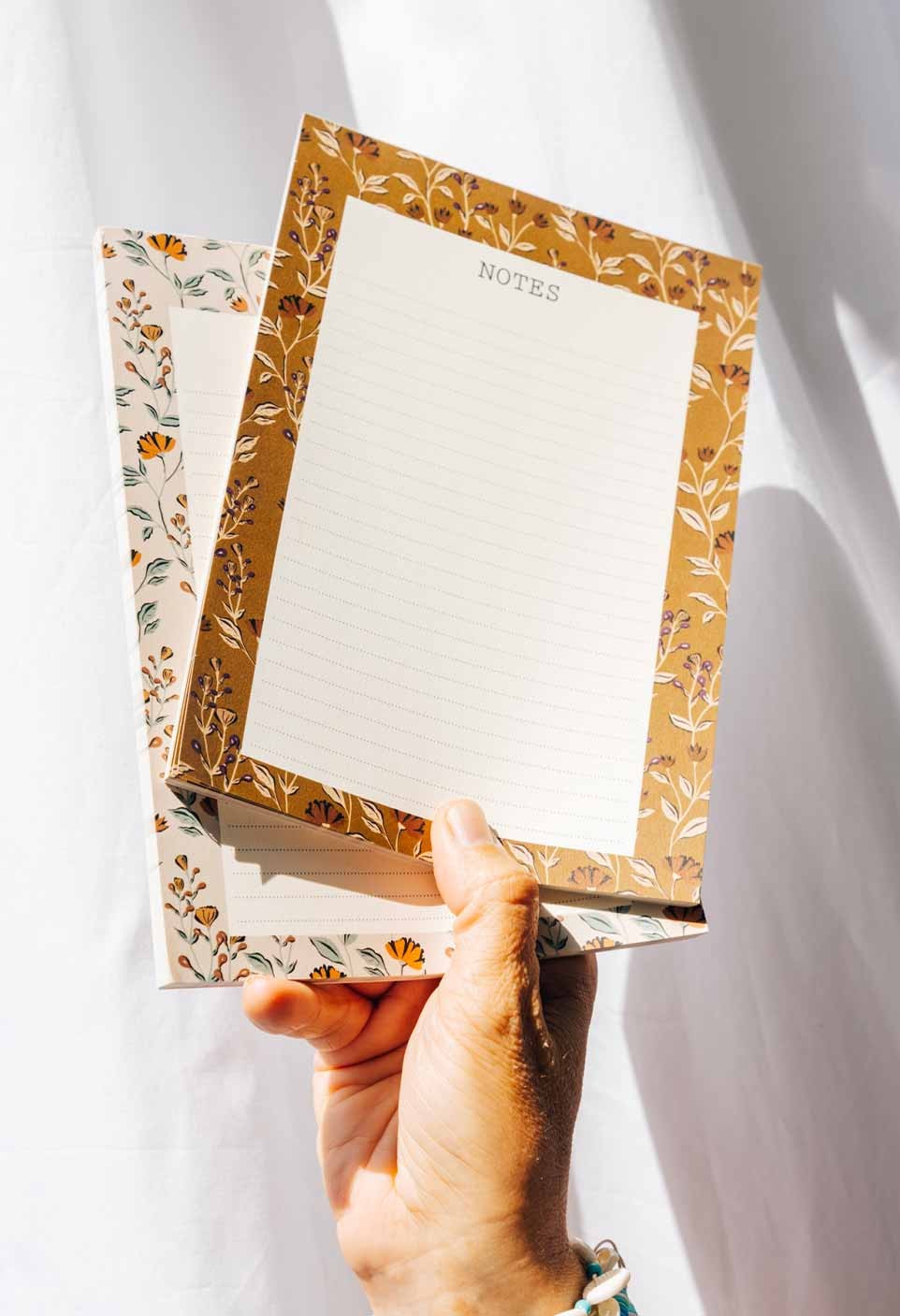 Bloc-Note Bohème Noisette