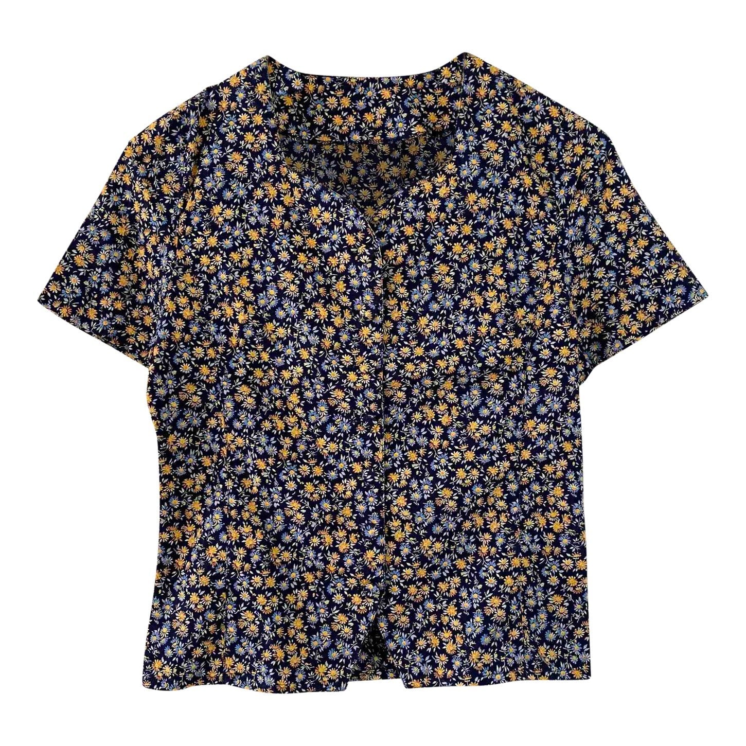 Blouse à fleurs