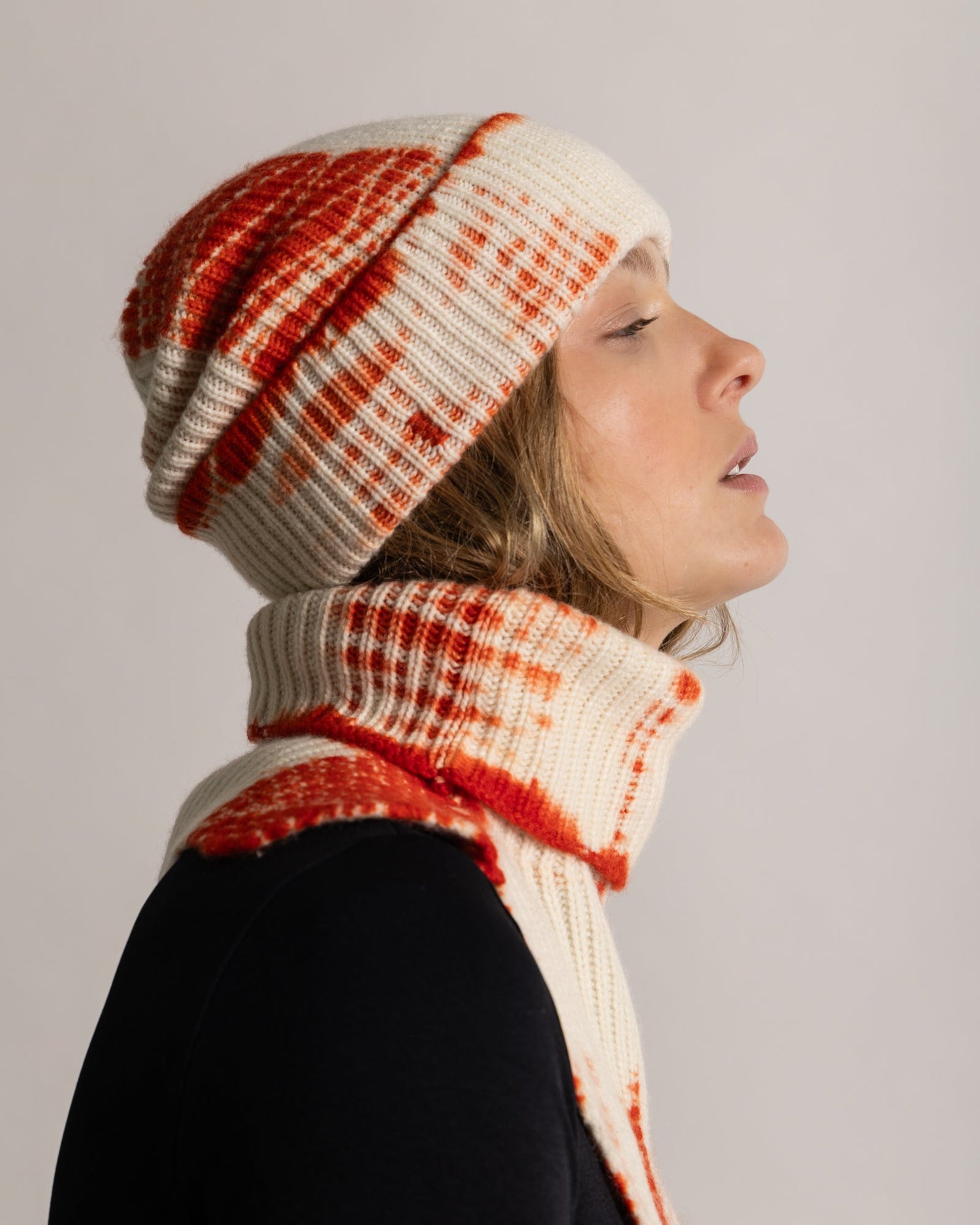 BONNET ORANGE TIE & DYE