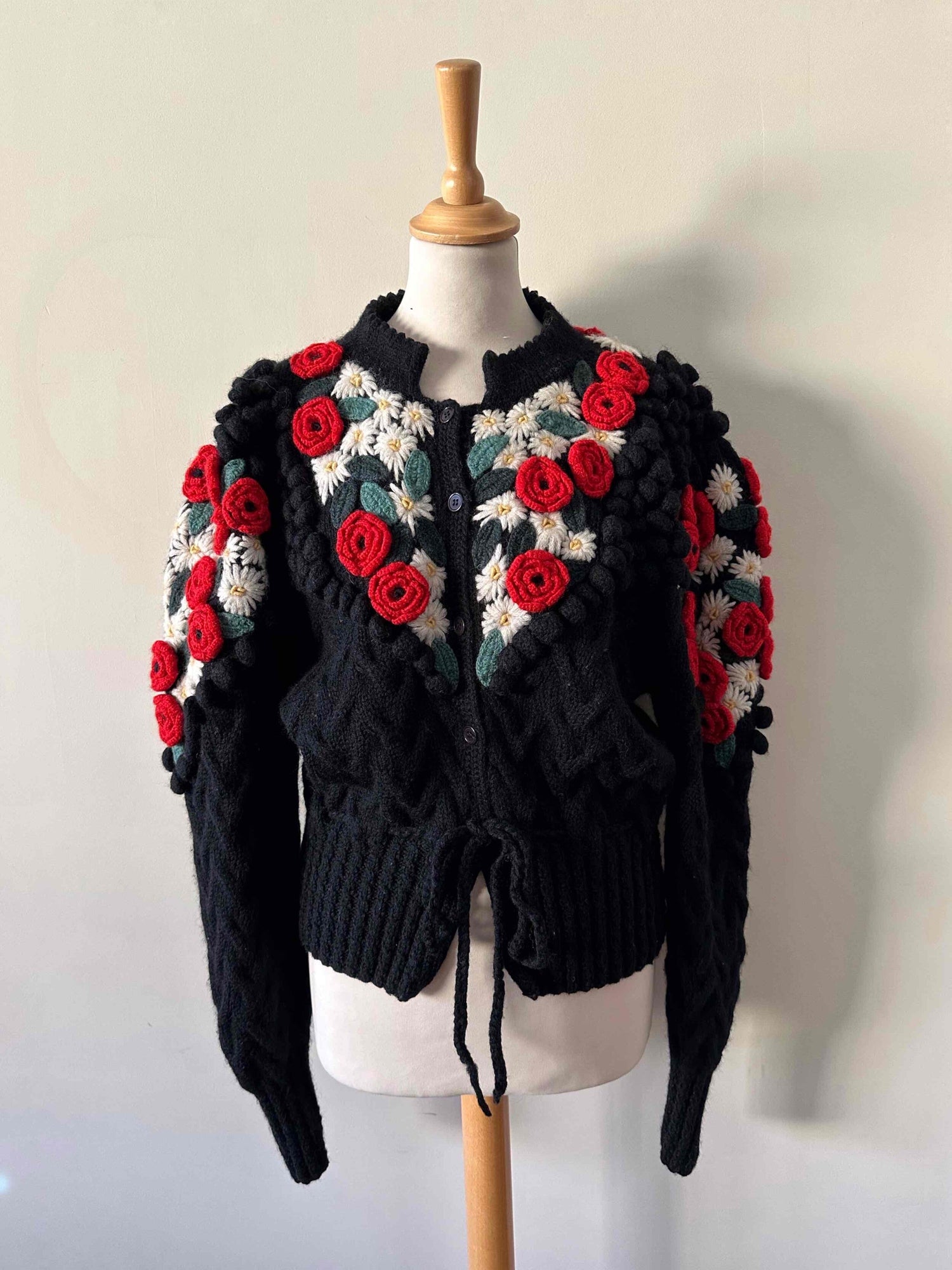 Wool cardigan