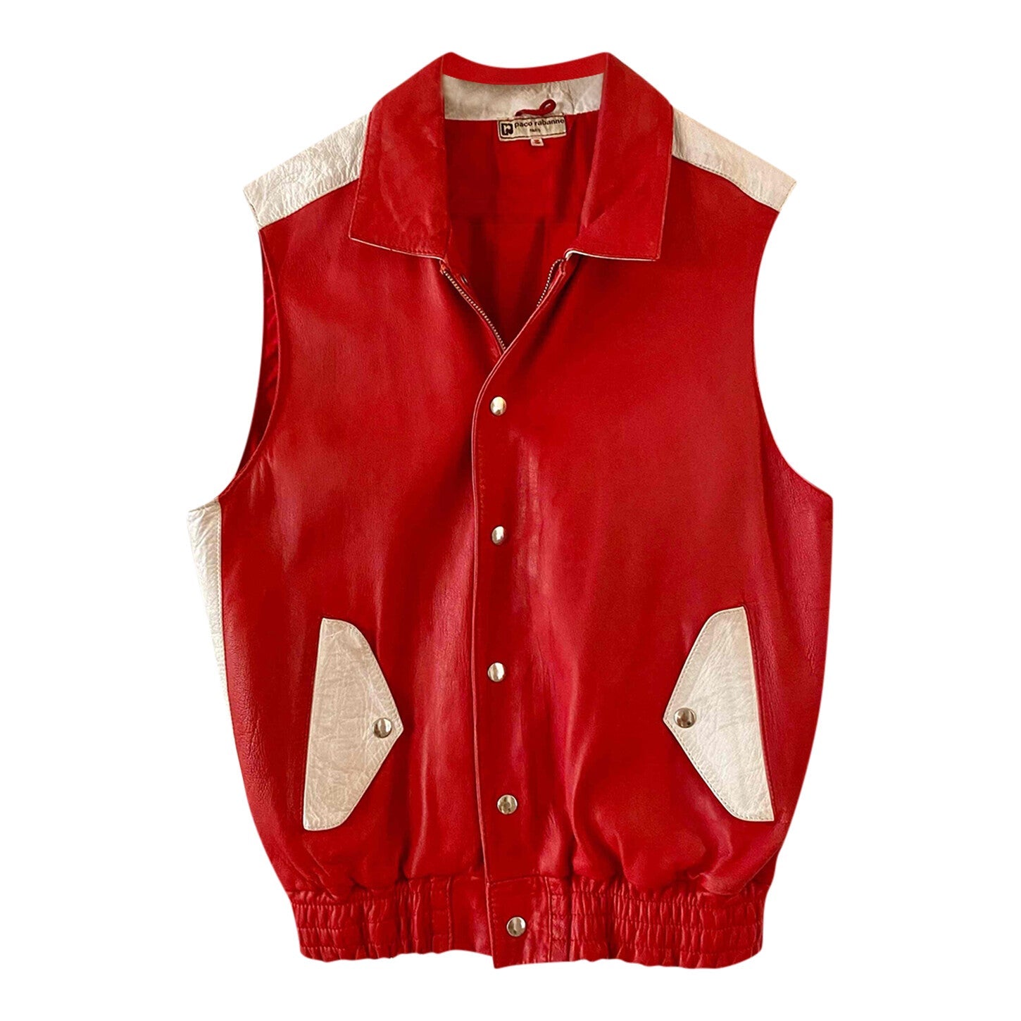 Perfecto sans manches Paco Rabanne