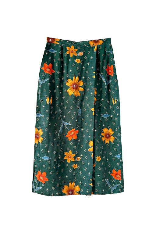 Jupe à fleurs