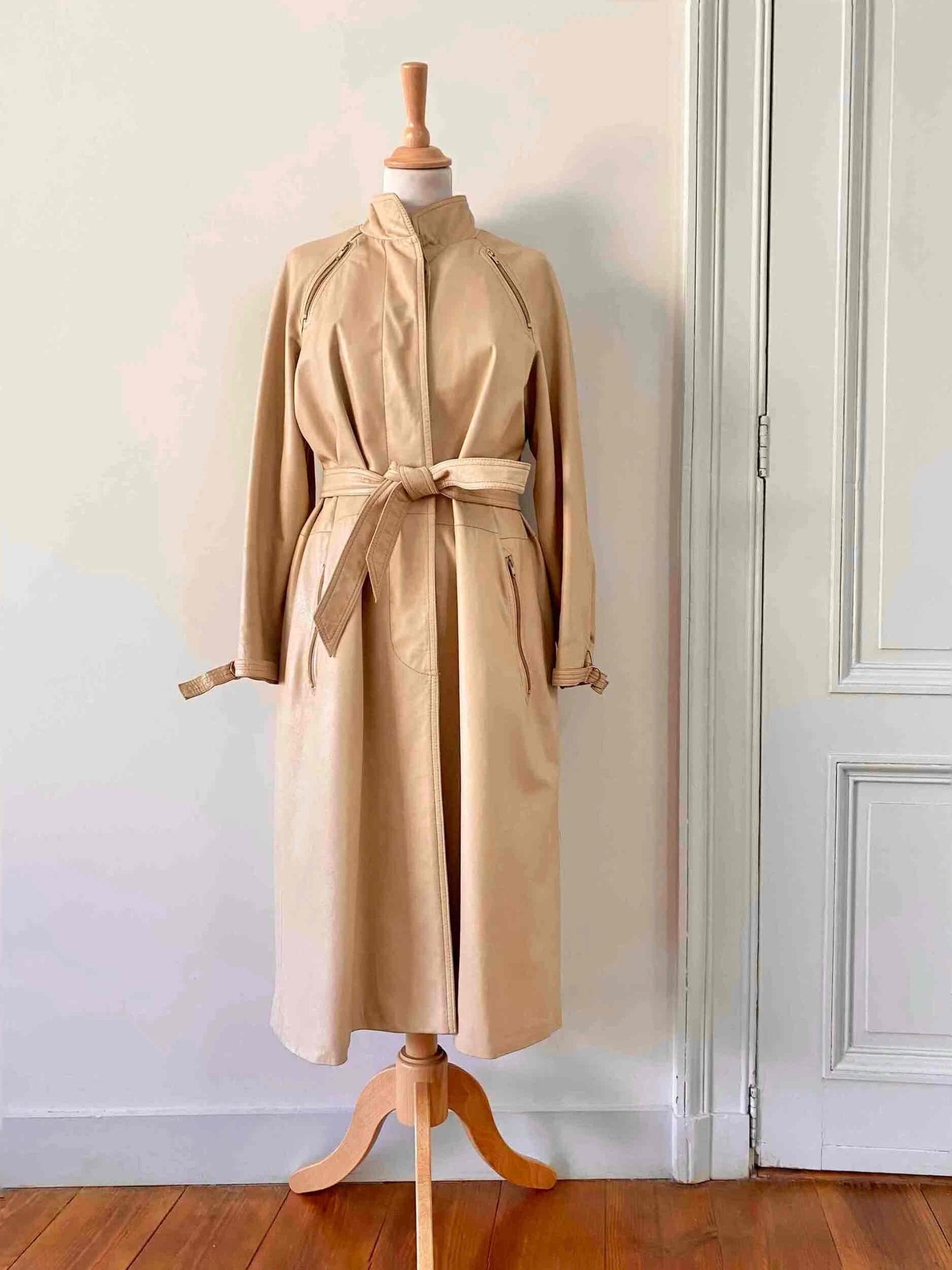 Trench en cuir Céline