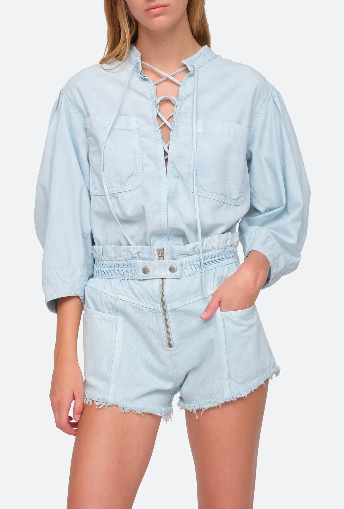 Blouse Sea Ny – Bleu clair