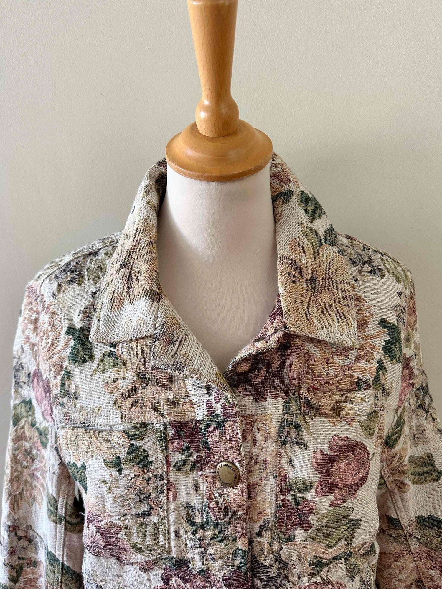 Veste à fleurs