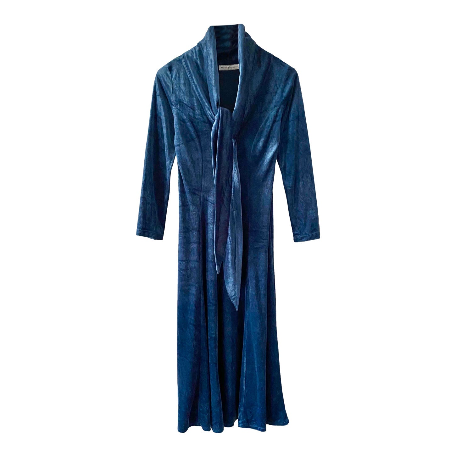 Long velvet dress