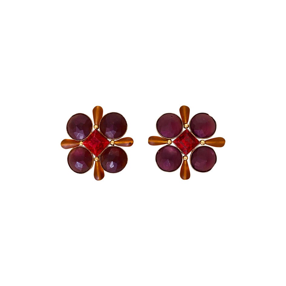 Boucles d’oreilles Yves Saint Laurent