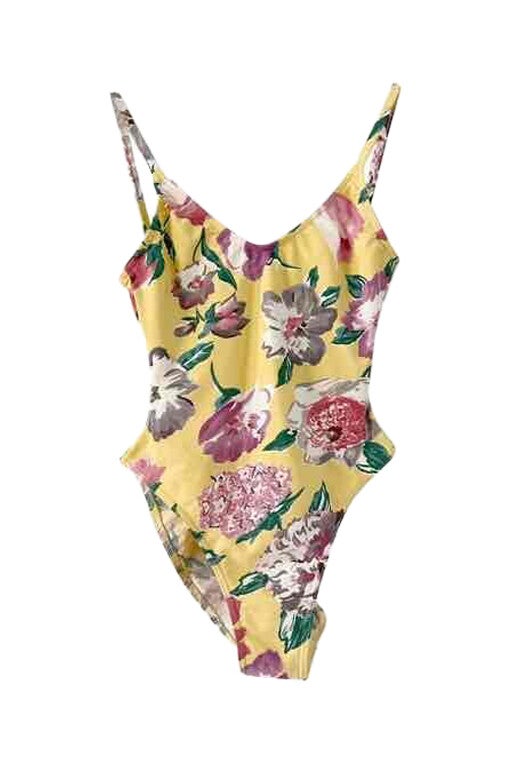 Maillot de bain à fleurs