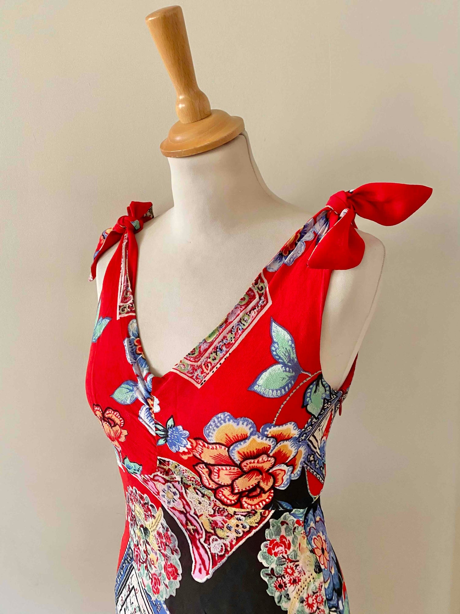 Voile midi dress
