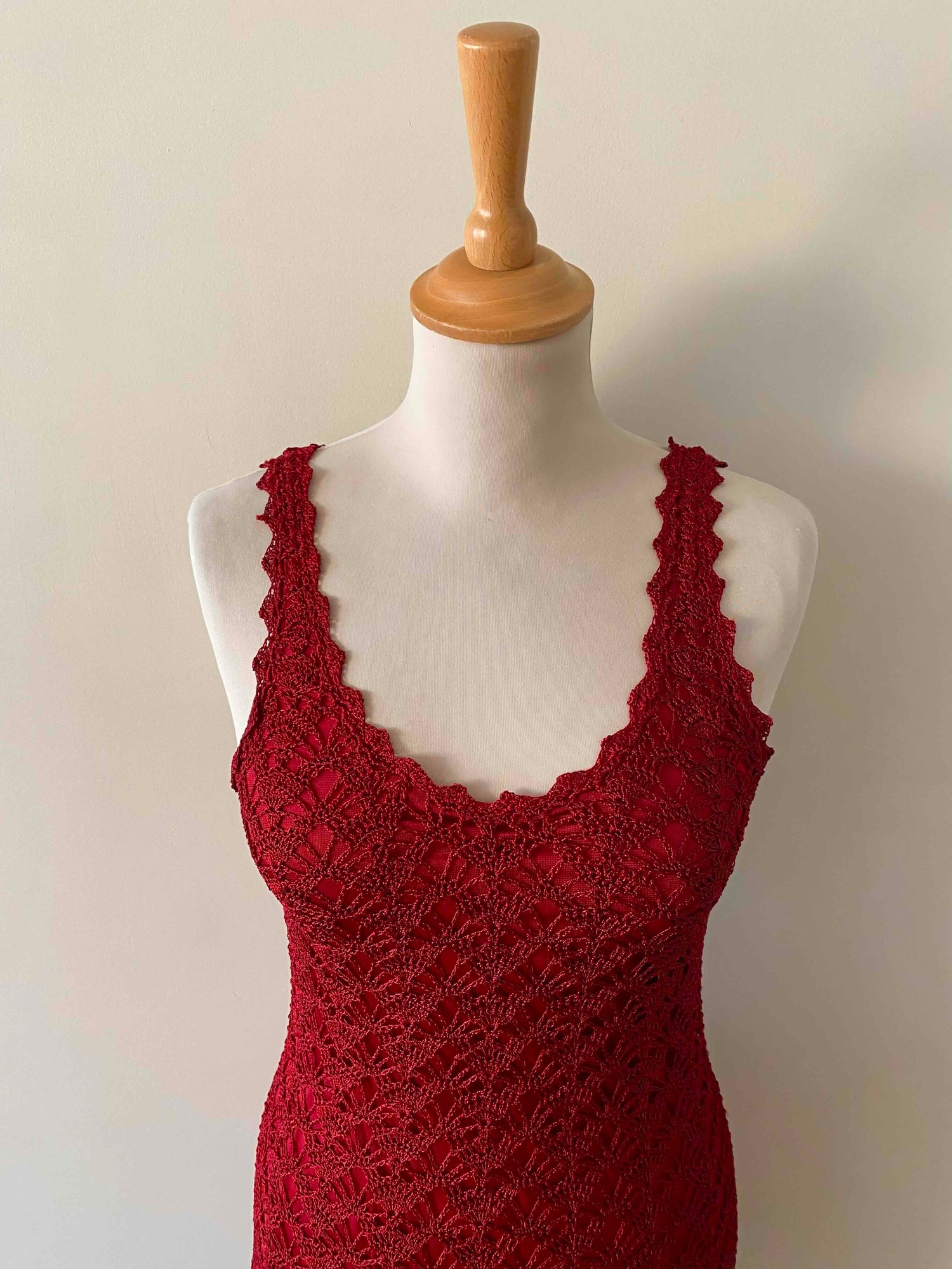 Crocheted dress
