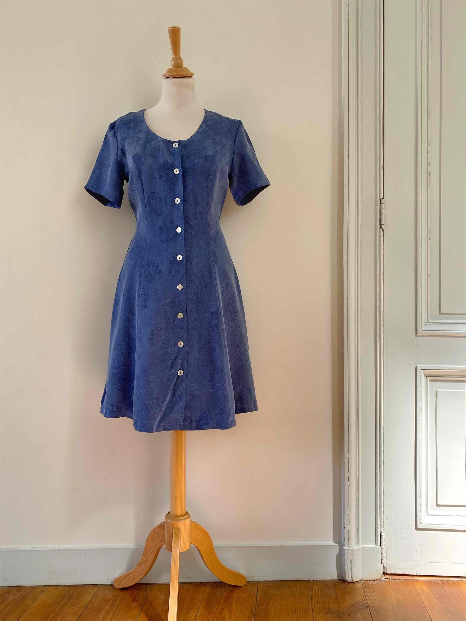 Mini déshabillé jacquard