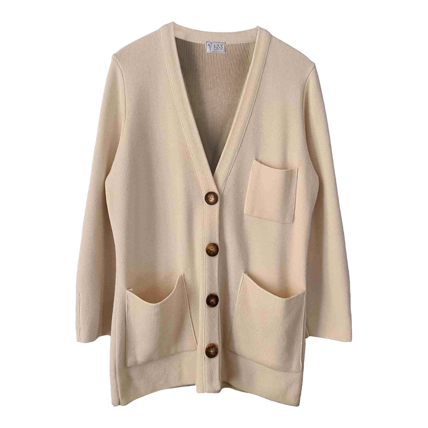 Cardigan en laine