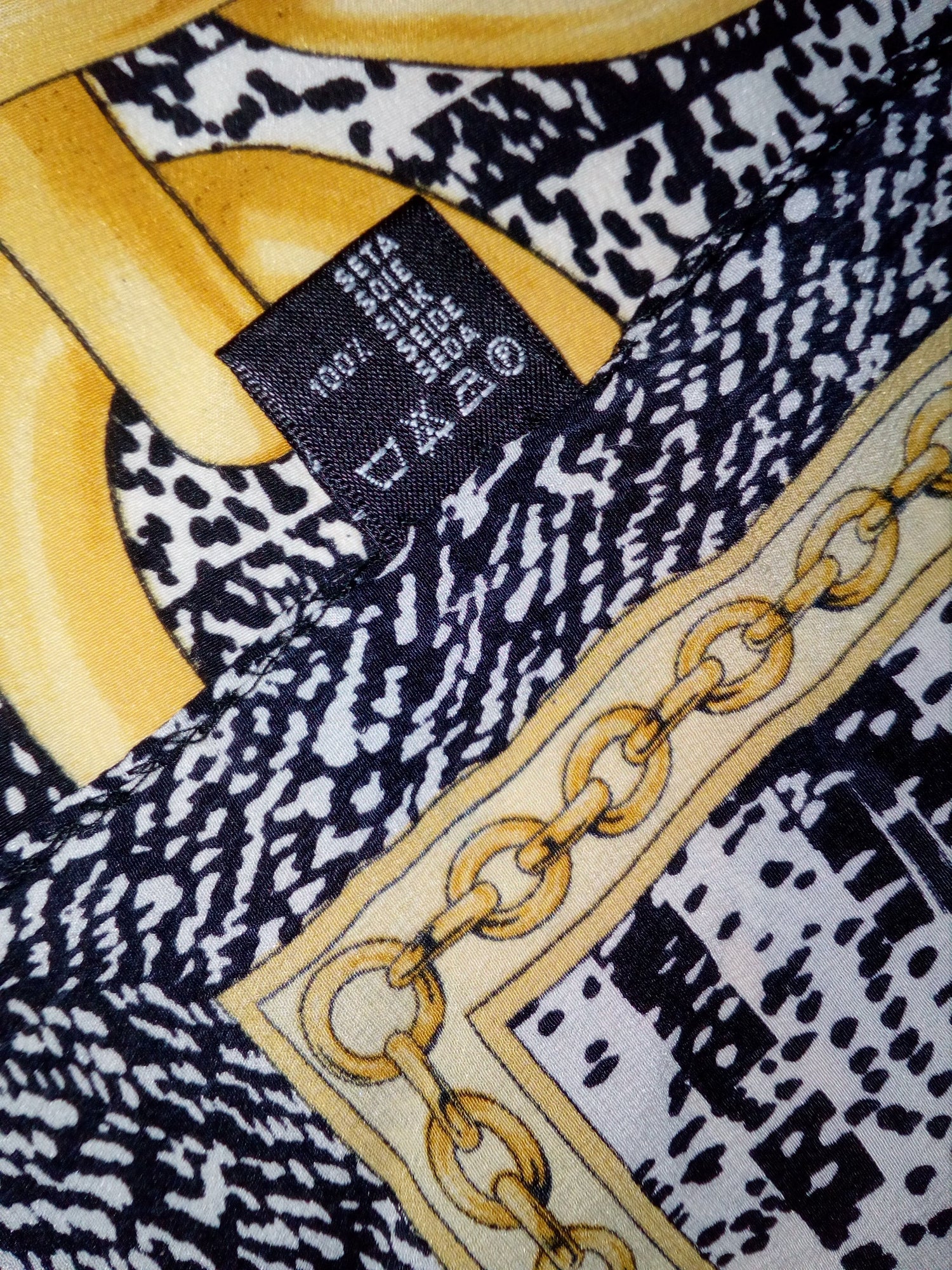 Silk scarf