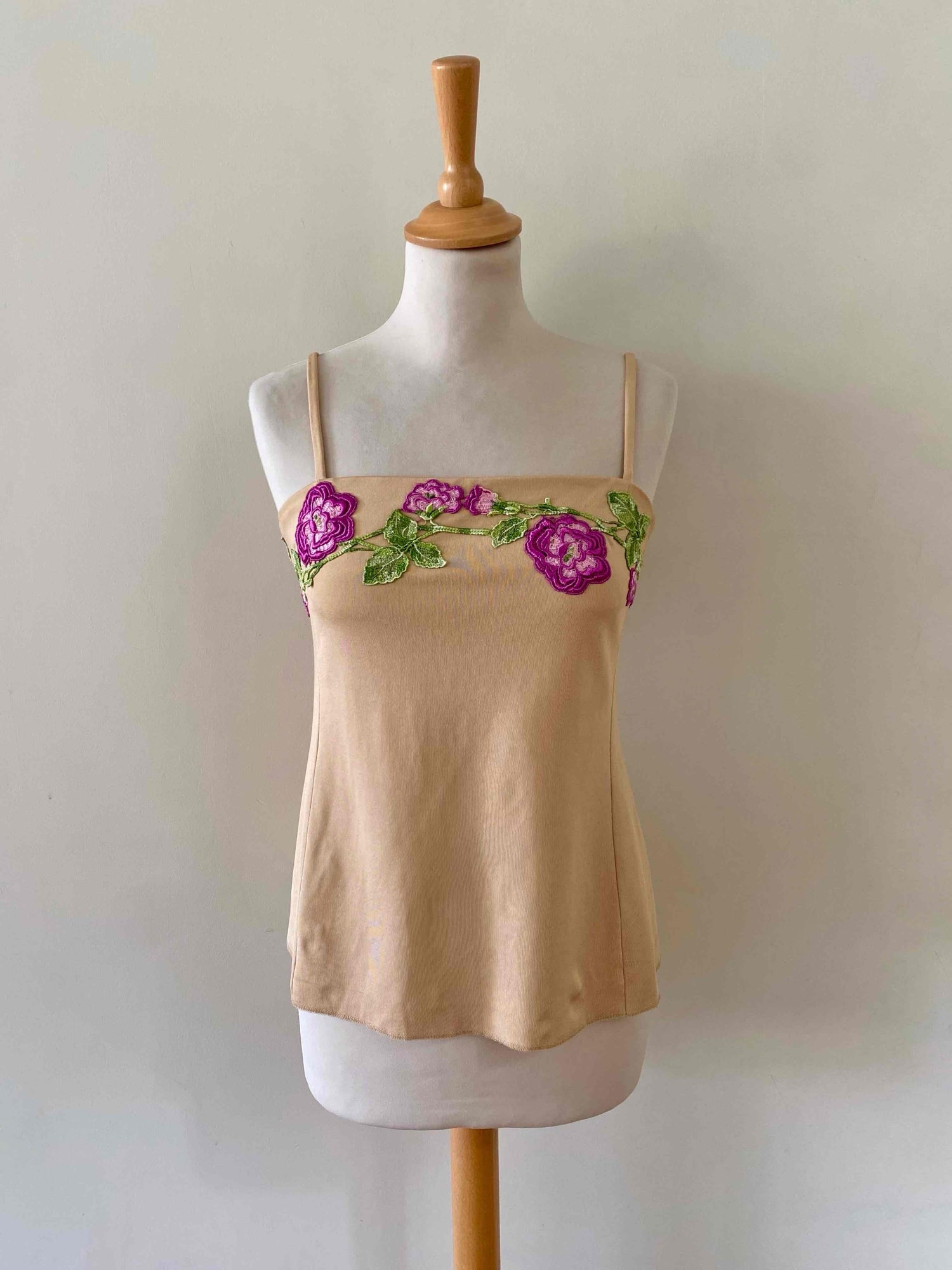 Embroidered camisole