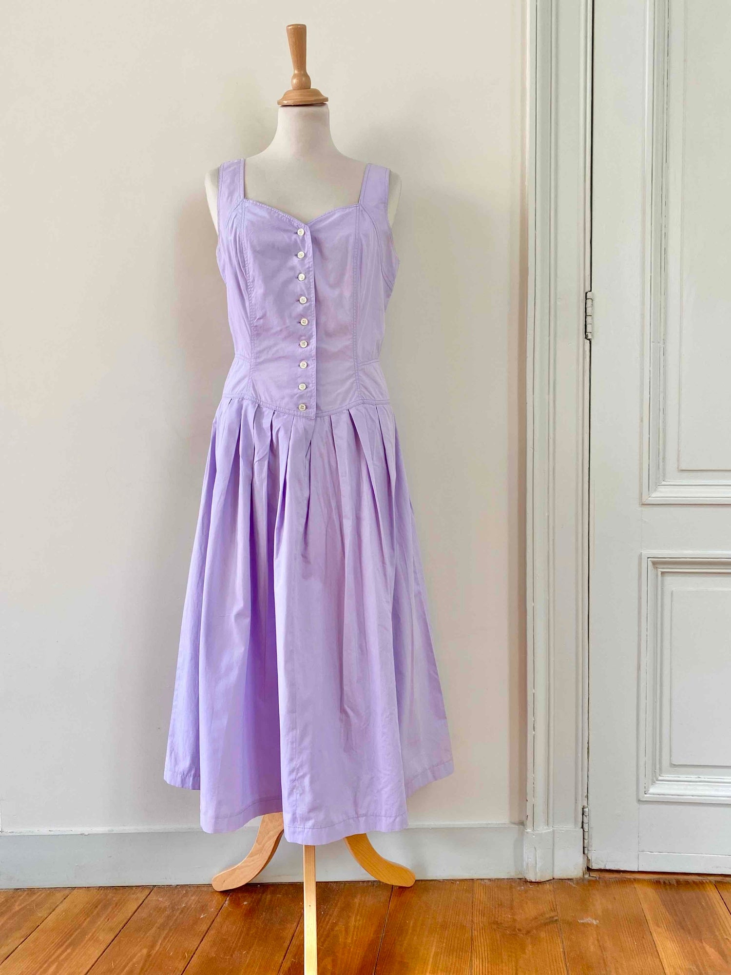 Lilac long dress