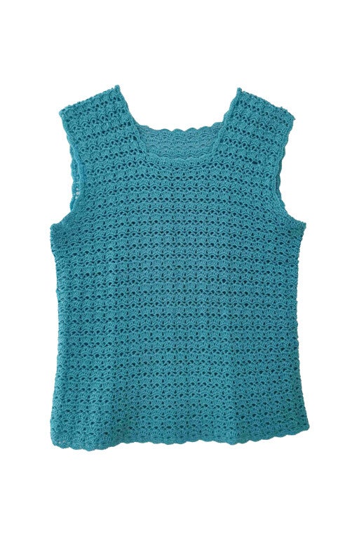 Top en crochet