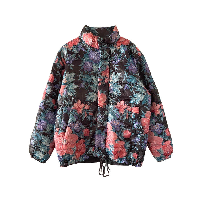 Doudoune à fleurs