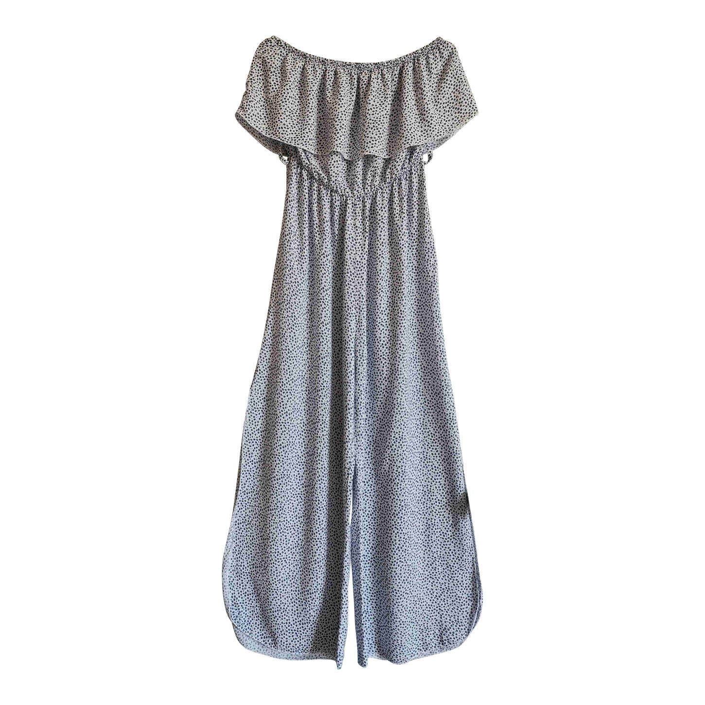 Combi-pantalon à fleurs