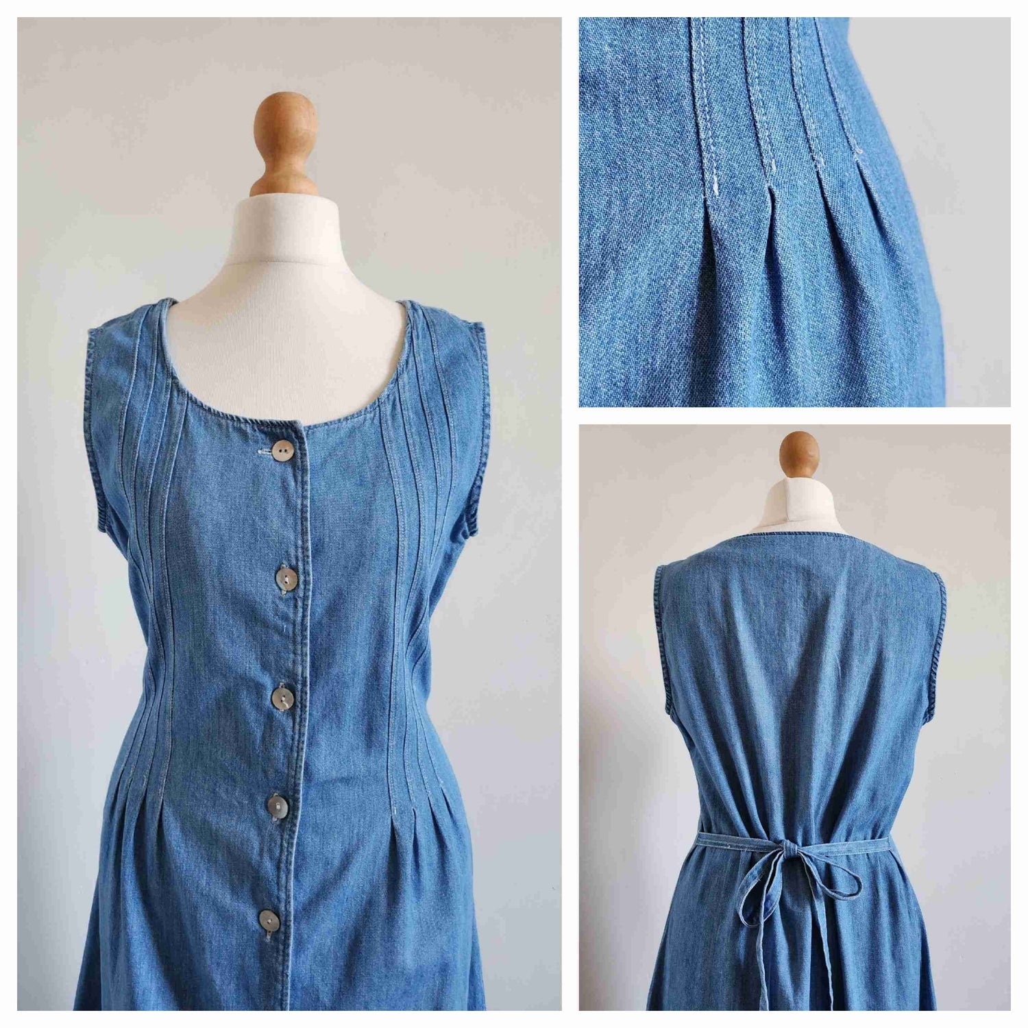 Denim dress