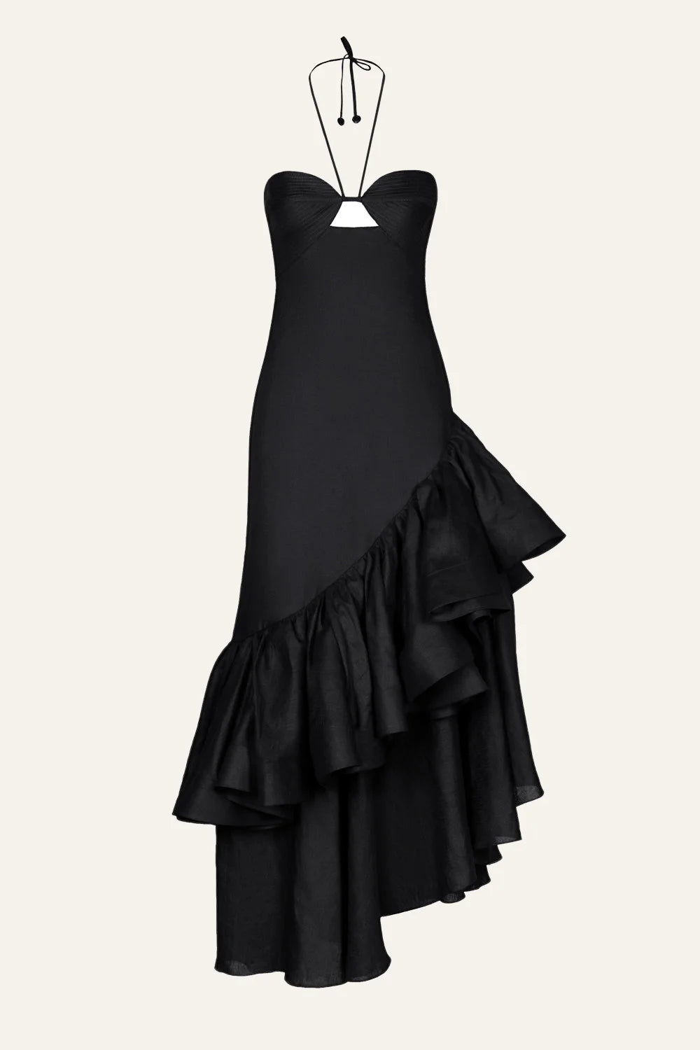 Changing Season Dress in Black - Johanna Ortiz
