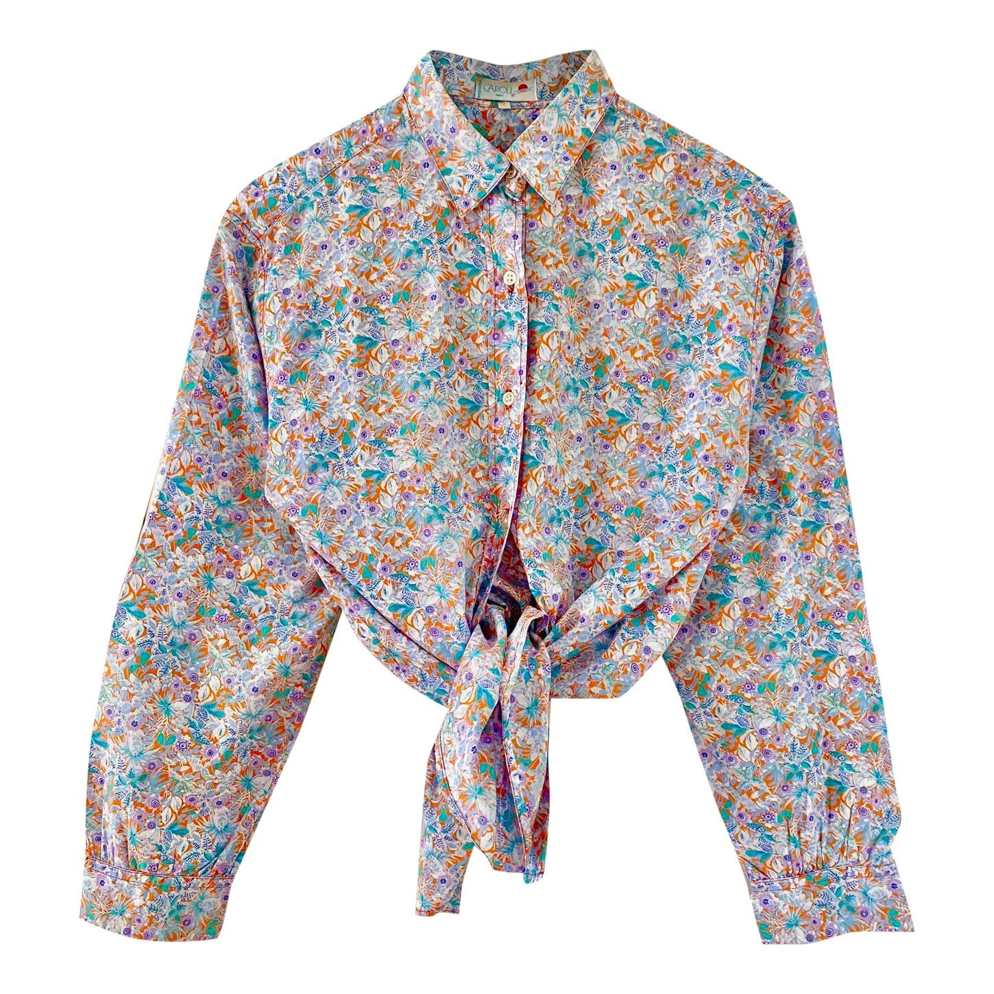Chemise à fleurs