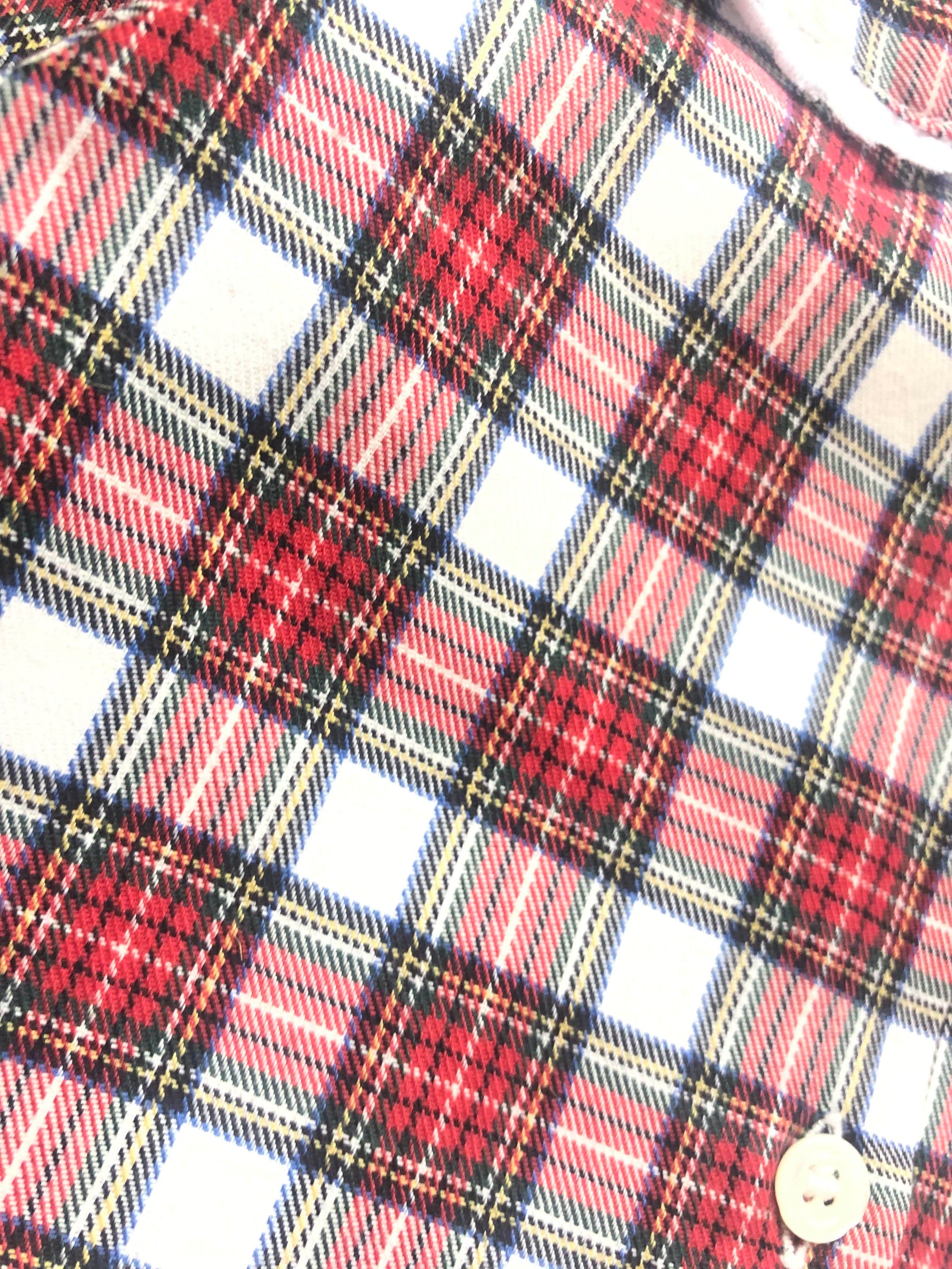 Chloé, Robe en tartan rouge