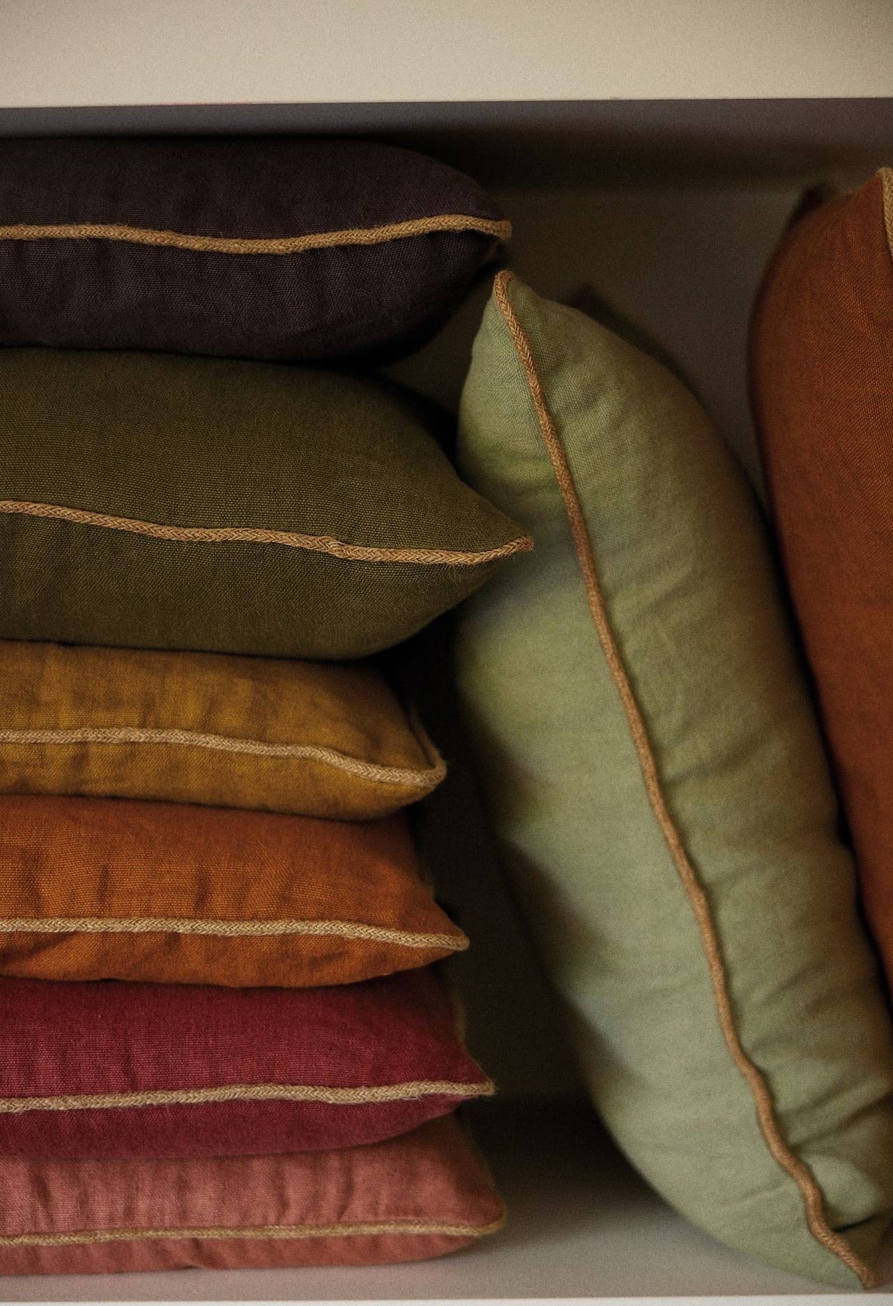 Housse De Coussin Salvador Cèdre 40 X 65 Cm