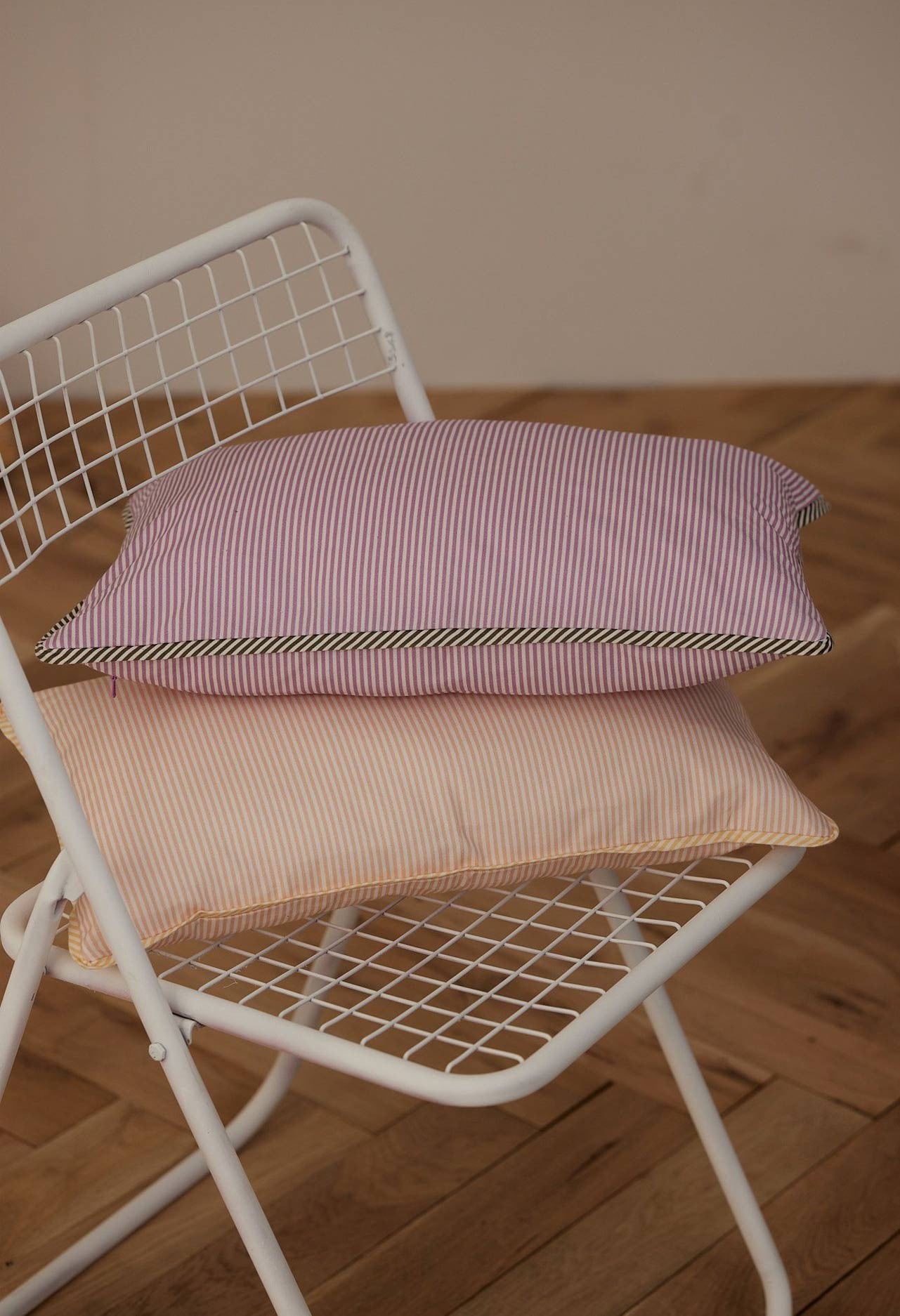 Housse De Coussin En Coton Pink & Lemon 30 X 50 Cm
