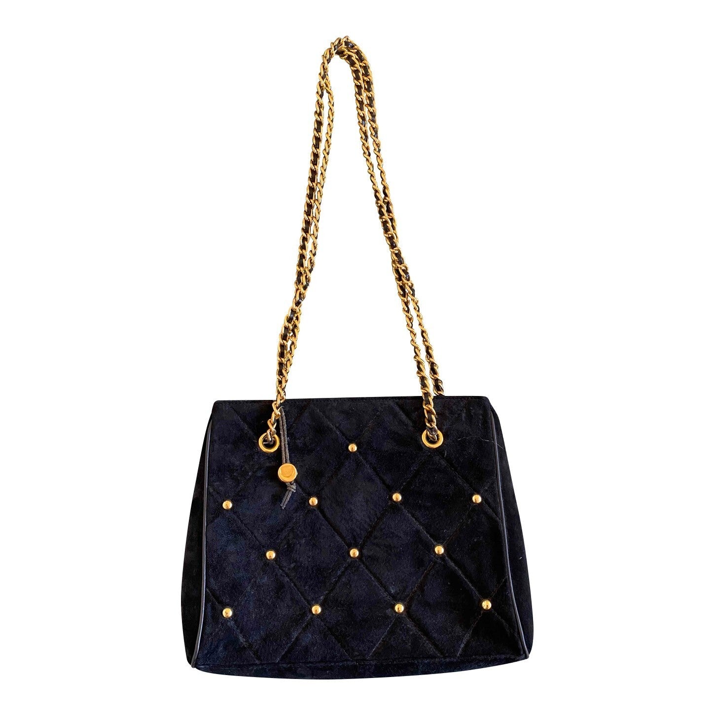 Sac matelassé en daim