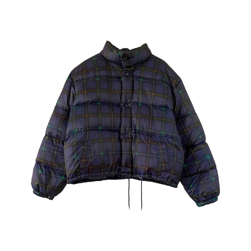 Doudoune écossaise 90's