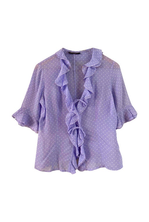 Blouse à pois